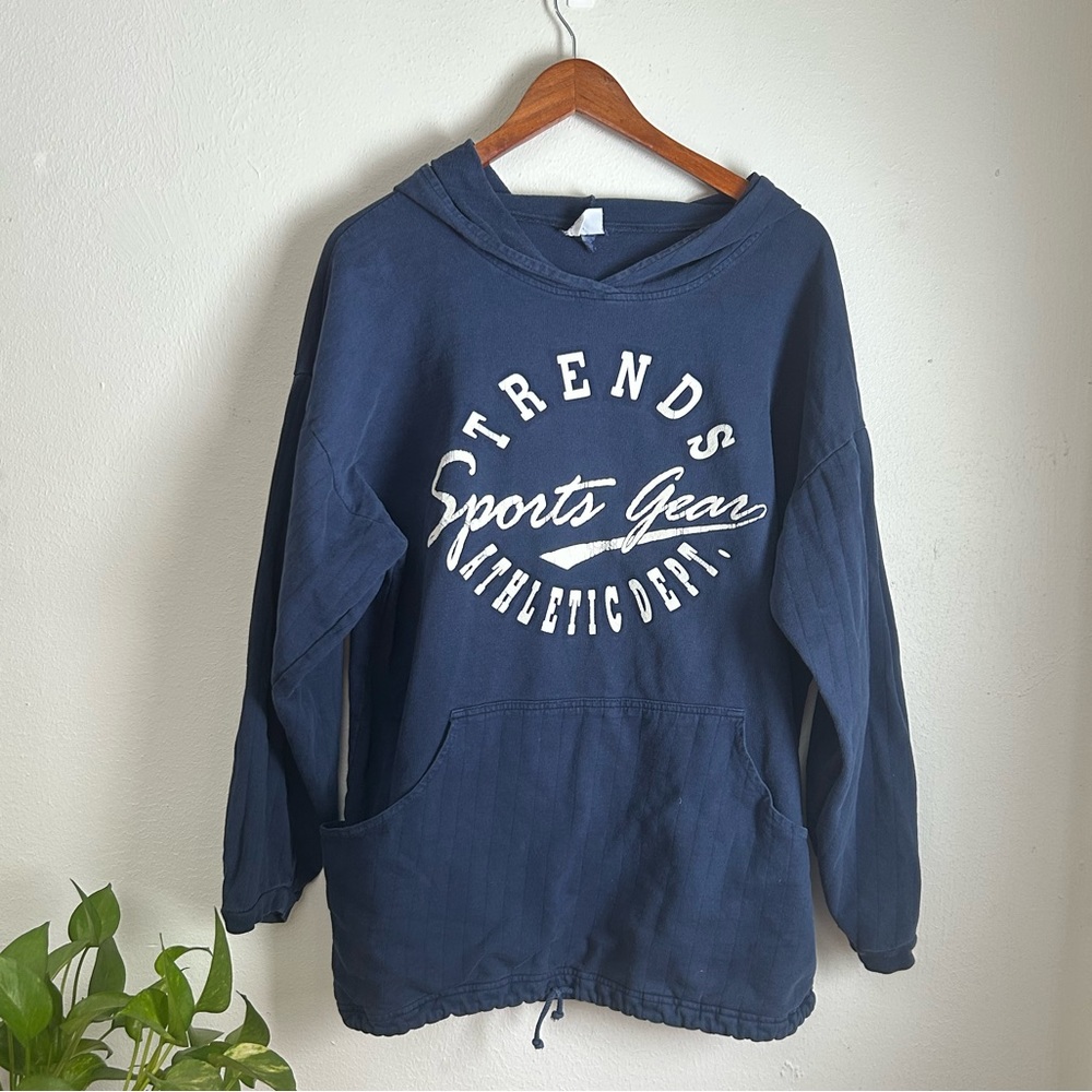 Vintage Trends Navy Hoodie